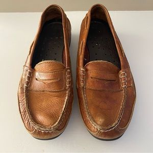 HH Brown RoadMocs Slip-on Loafers Driving Shoes